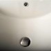 DAX Ceramic Square Single Bowl Undermount Bathroom Sink  Ivory Finish  21-1/2 x 15-3/8 x 8-1/4 Inches (BSN-202G-I) - B07DWBB7V4